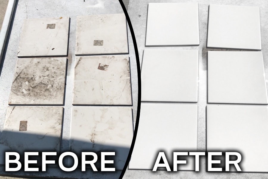 tile refinish before and after